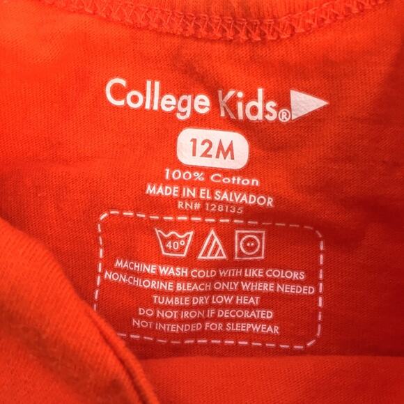 University of Miami Short-Sleeve Bodysuit - Picture 3 of 4